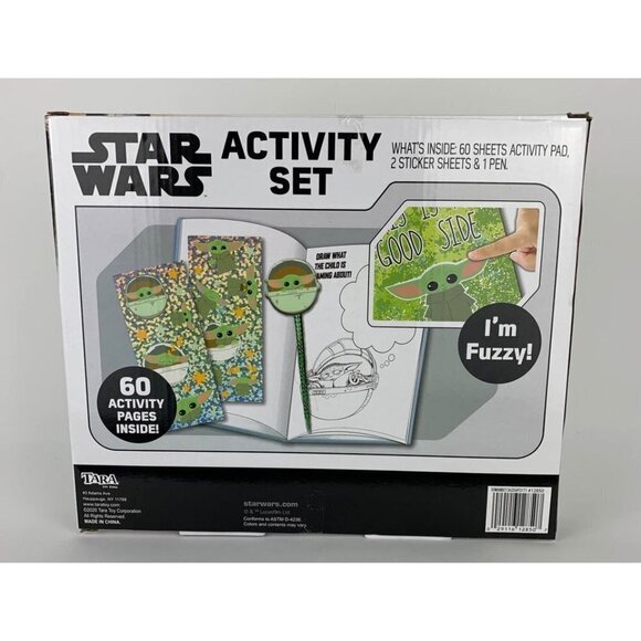 STAR WARS THE MANDALORIAN THE CHILD ACTIVITY SET--NEW - Picture 2 of 8